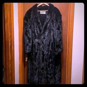 Black Fur Coat